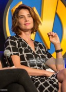 Cobie Smulders during the Wizard World Chicago Comic-Con at Donald E. Stephens Convention Center in Rosemont (August 26, 2017)