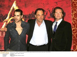 Колин Фаррелл (Val Kilmer, Oliver Stone, Colin Farrell) Photocall for the film "Alexander" in Rome, Italy, 10.02.2005 (26xHQ) 33f624565534313