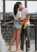 Tyler Posey kisses his new girlfriend Sophia Taylor Ali and grabs her bum in Studio City, California - September 7, 2017