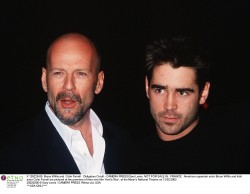 Колин Фаррелл, Брюс Уиллис (Colin Farrell, Bruce Willis) 'Hart's War' at the premiere, 12.02.2002 "Retna" (12xHQ) Fc136c565531653